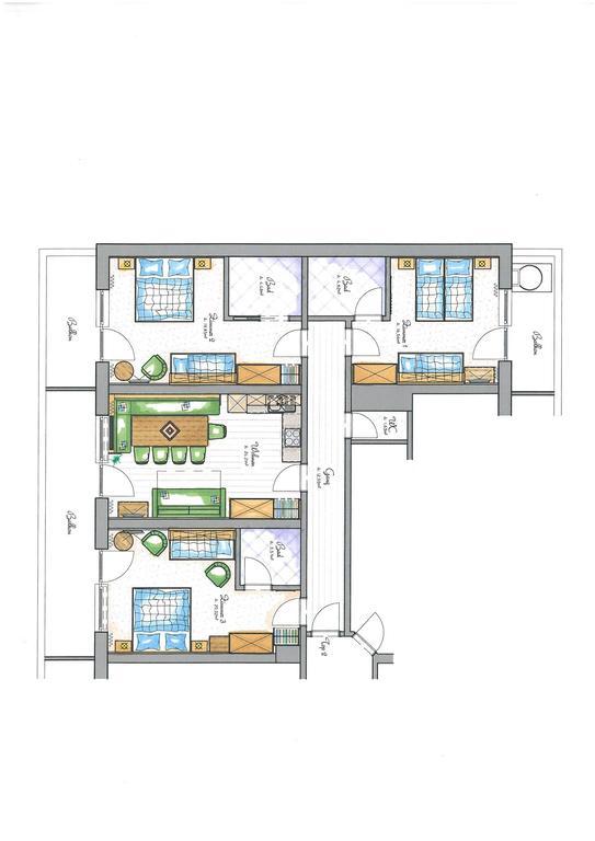 Aparthotel Hohe Bruecke Mittersill Pokój zdjęcie